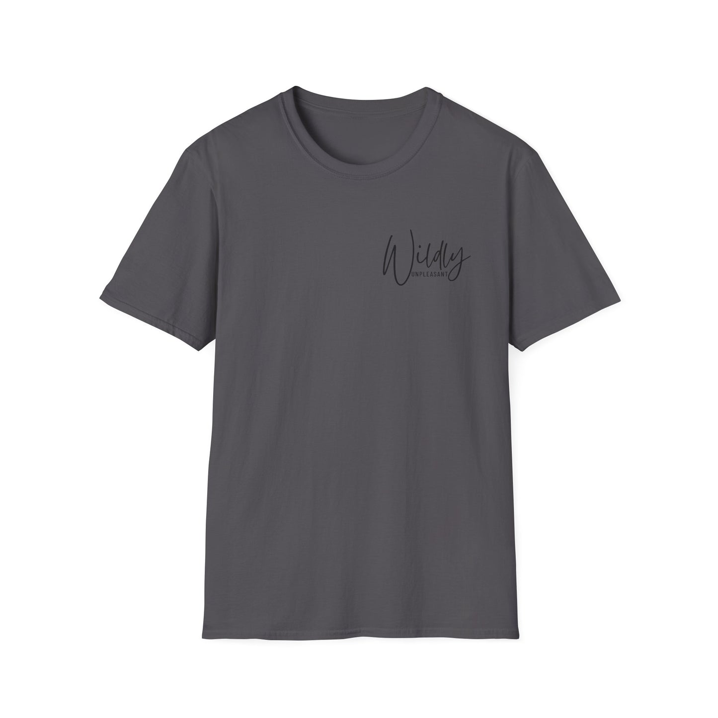 Wildly Unpleasant Script Unisex Jersey Short Sleeve Tee