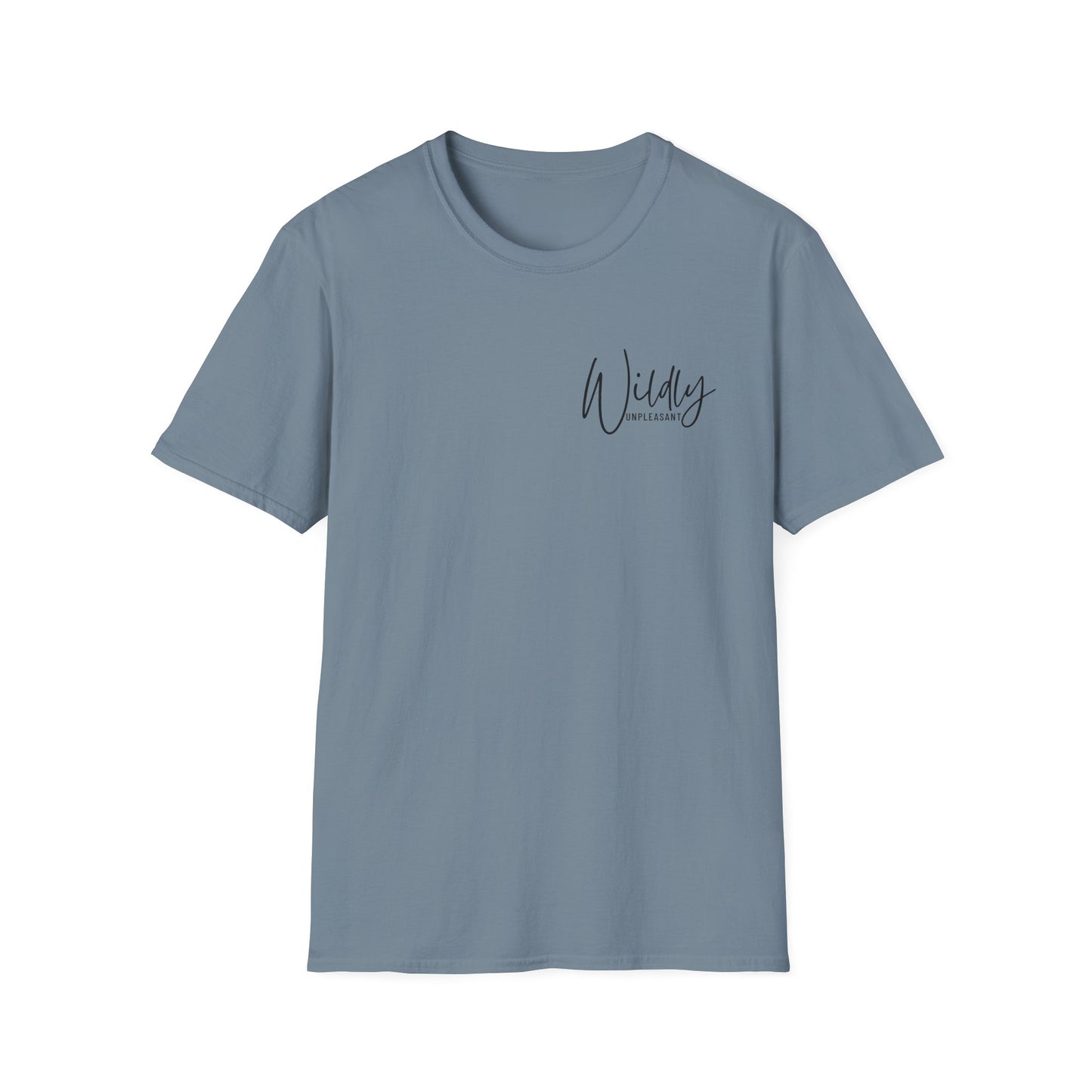 Wildly Unpleasant Script Unisex Jersey Short Sleeve Tee