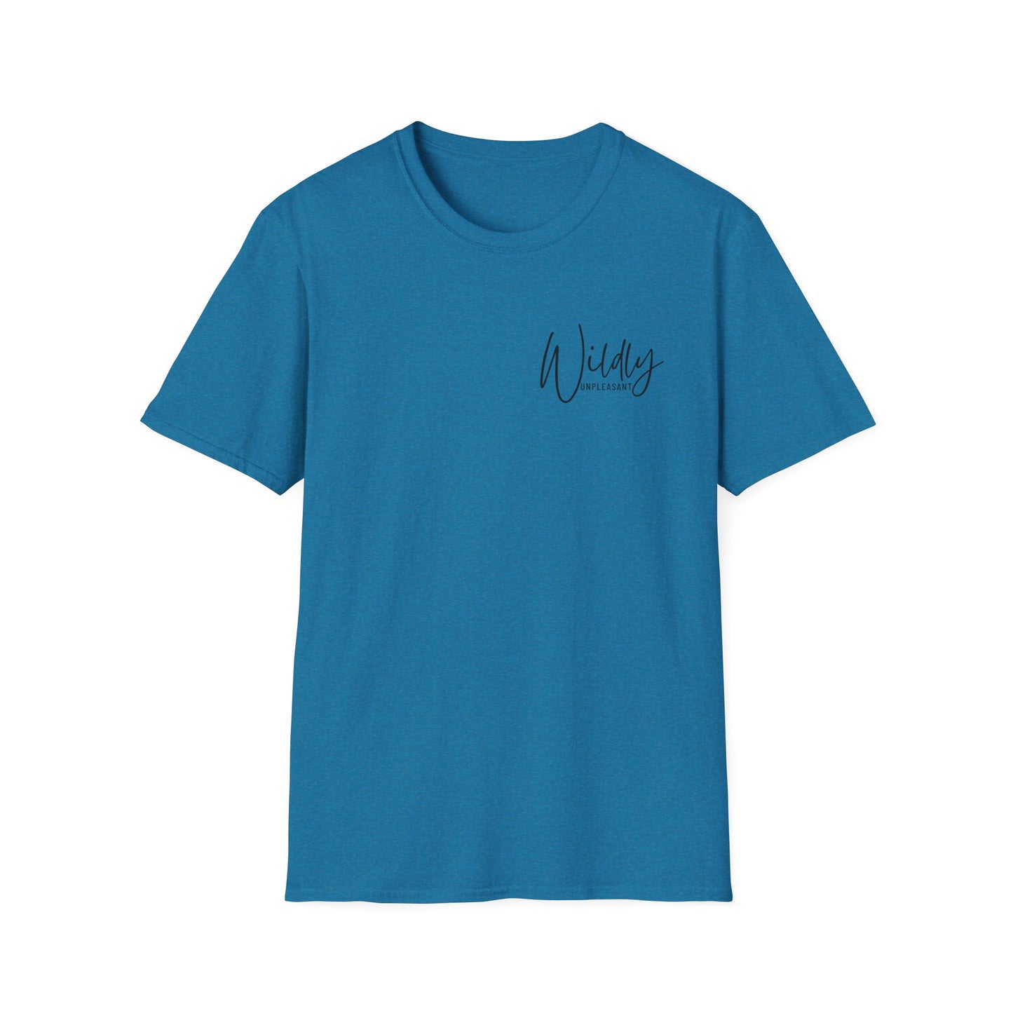 Wildly Unpleasant Script Unisex Jersey Short Sleeve Tee