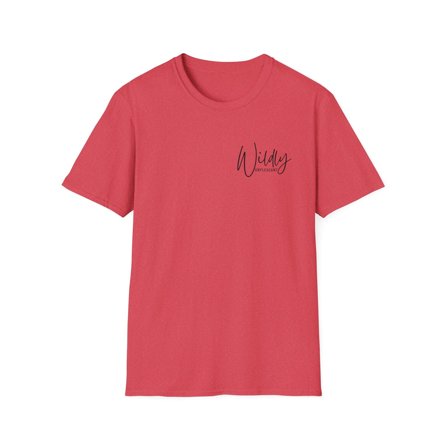 Wildly Unpleasant Script Unisex Jersey Short Sleeve Tee