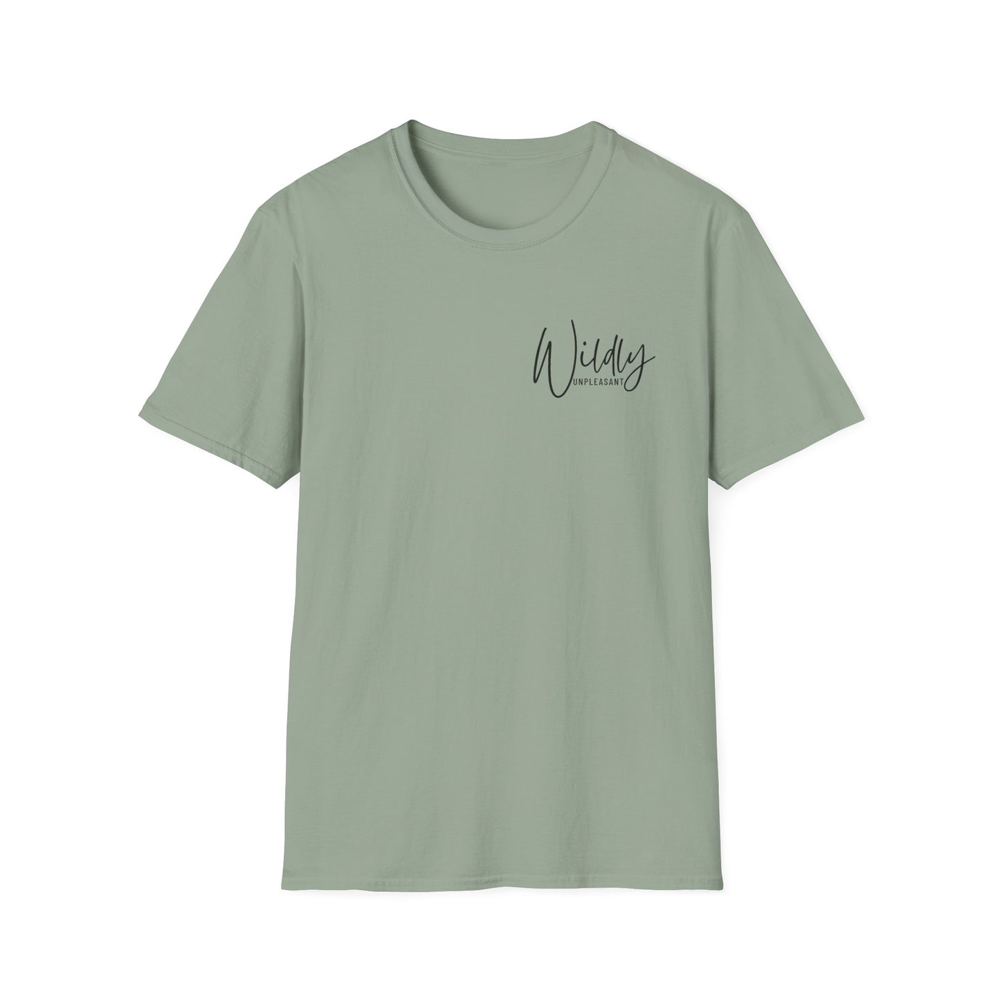 Wildly Unpleasant Script Unisex Jersey Short Sleeve Tee