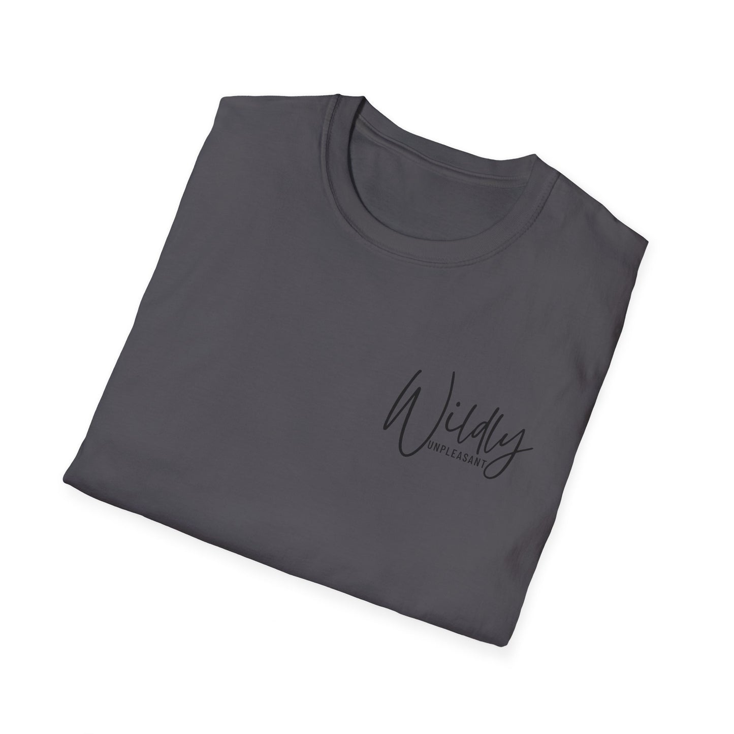 Wildly Unpleasant Script Unisex Jersey Short Sleeve Tee