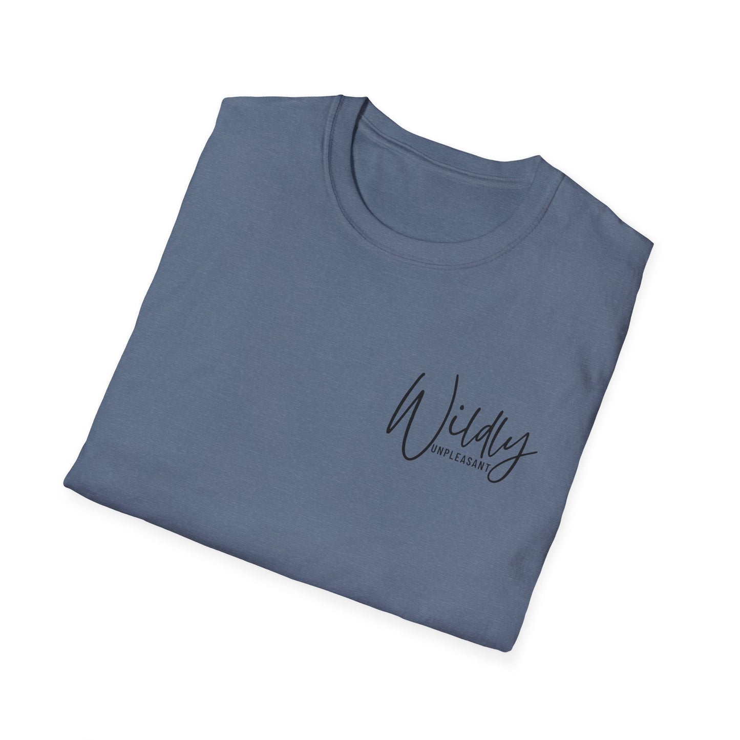 Wildly Unpleasant Script Unisex Jersey Short Sleeve Tee