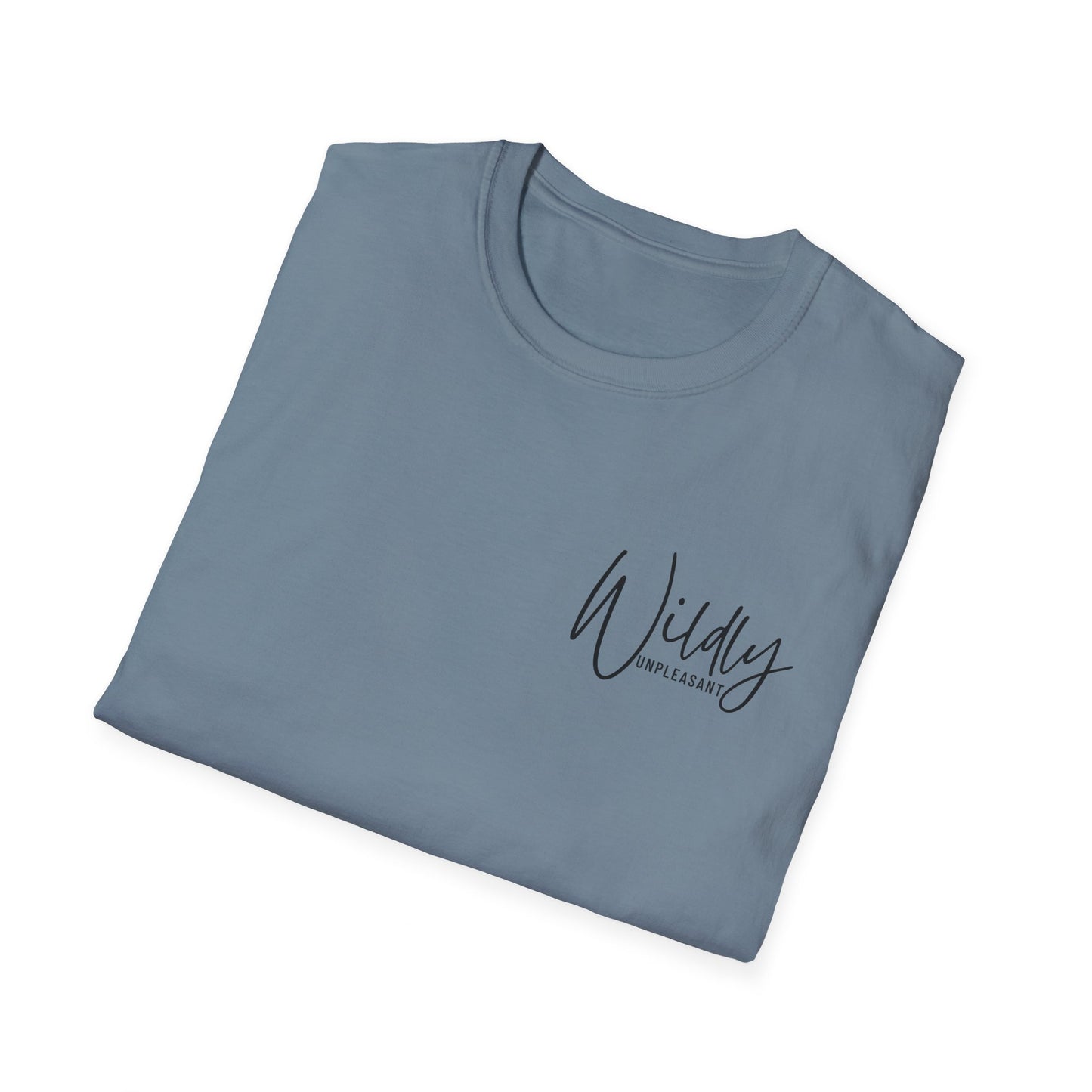 Wildly Unpleasant Script Unisex Jersey Short Sleeve Tee