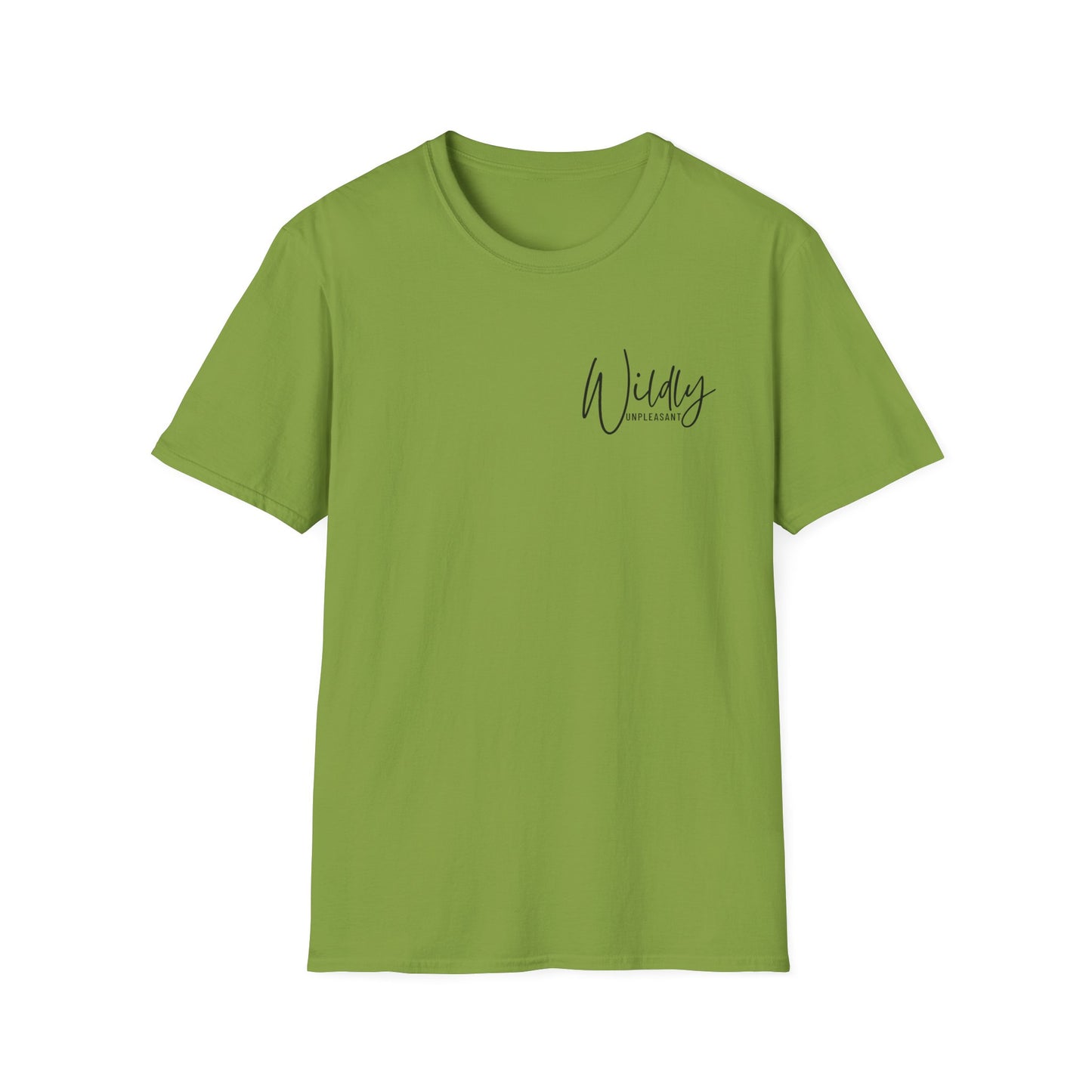 Wildly Unpleasant Script Unisex Jersey Short Sleeve Tee