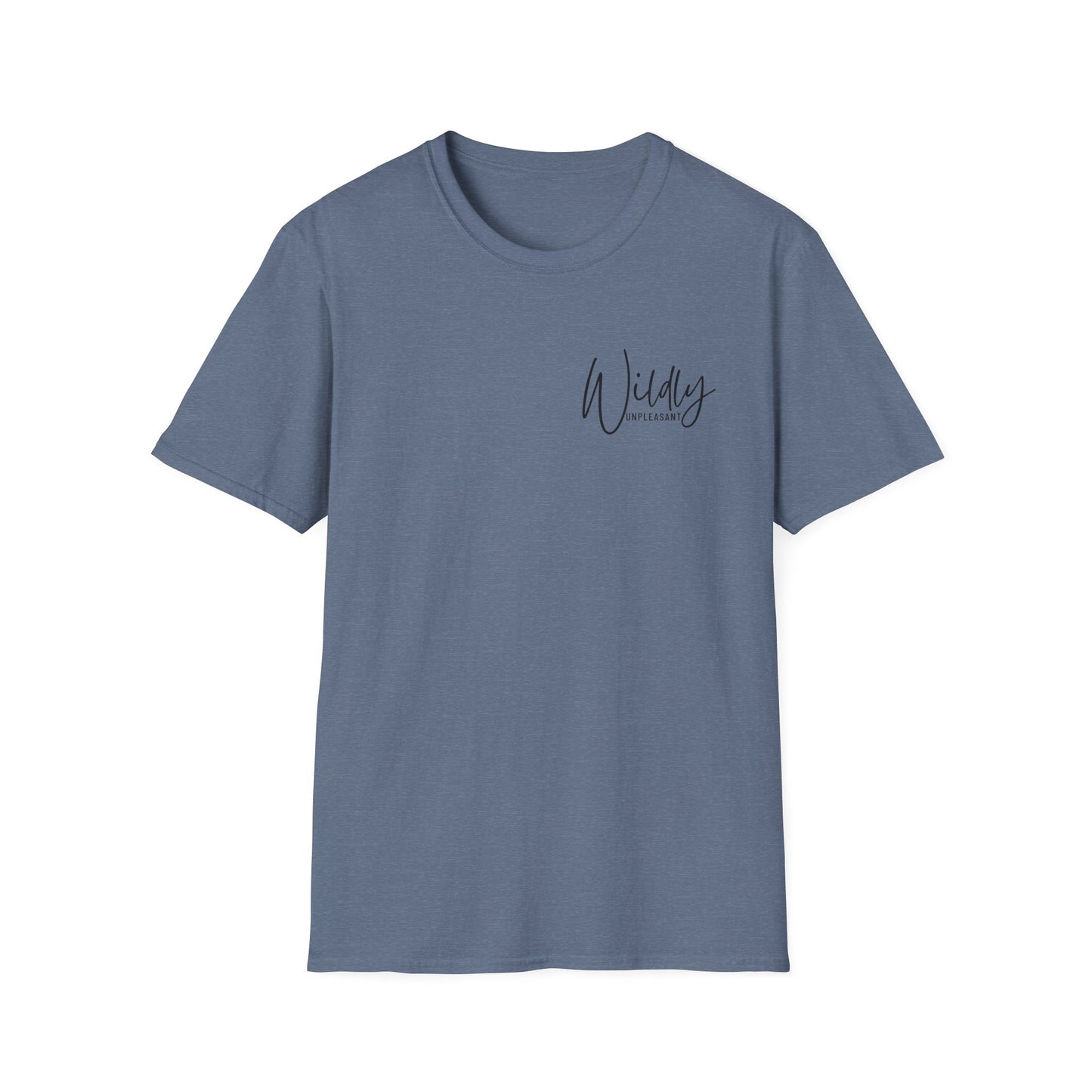 Wildly Unpleasant Script Unisex Jersey Short Sleeve Tee