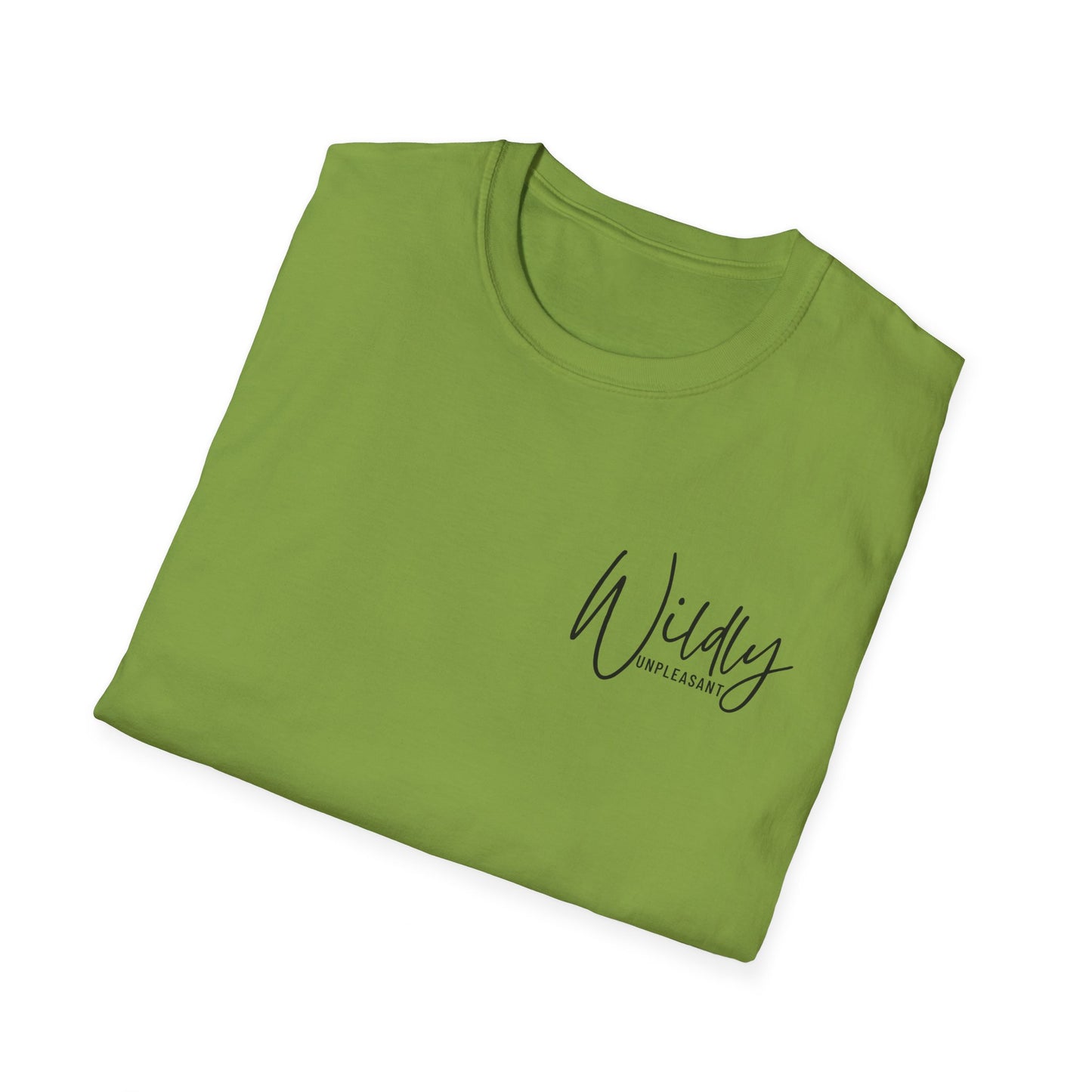 Wildly Unpleasant Script Unisex Jersey Short Sleeve Tee