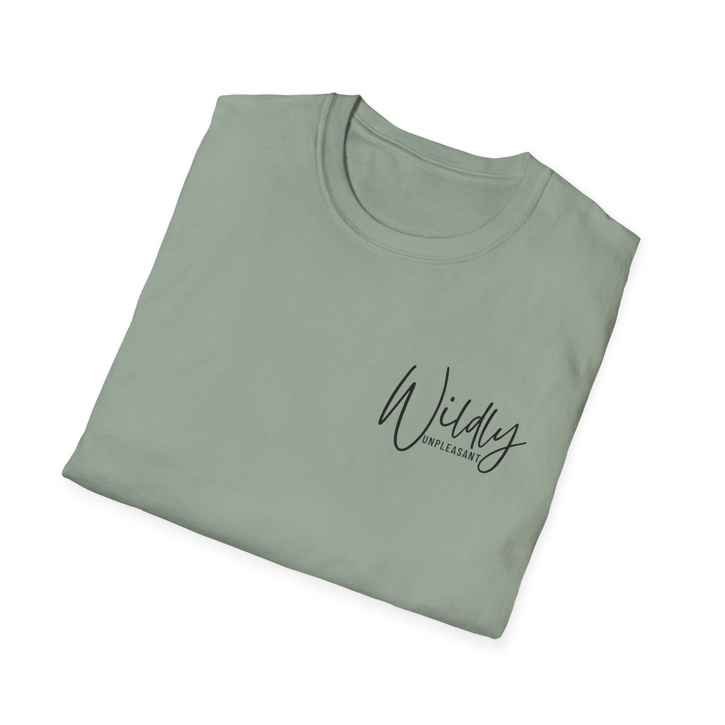 Wildly Unpleasant Script Unisex Jersey Short Sleeve Tee