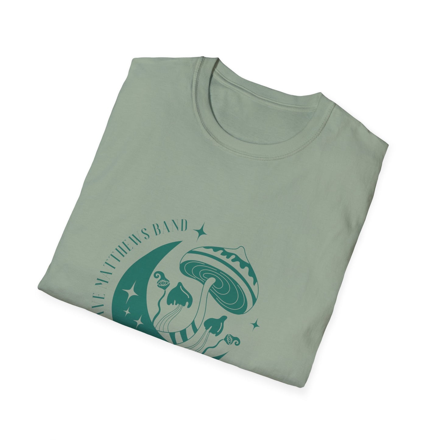 DMB Crescent Moon & Mushroom Unisex Jersey Short Sleeve Tee