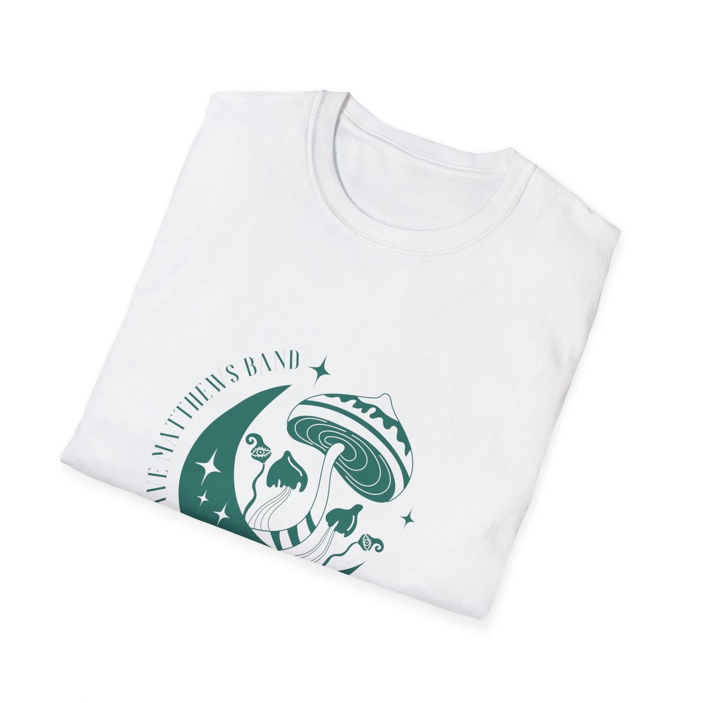 DMB Crescent Moon & Mushroom Unisex Jersey Short Sleeve Tee