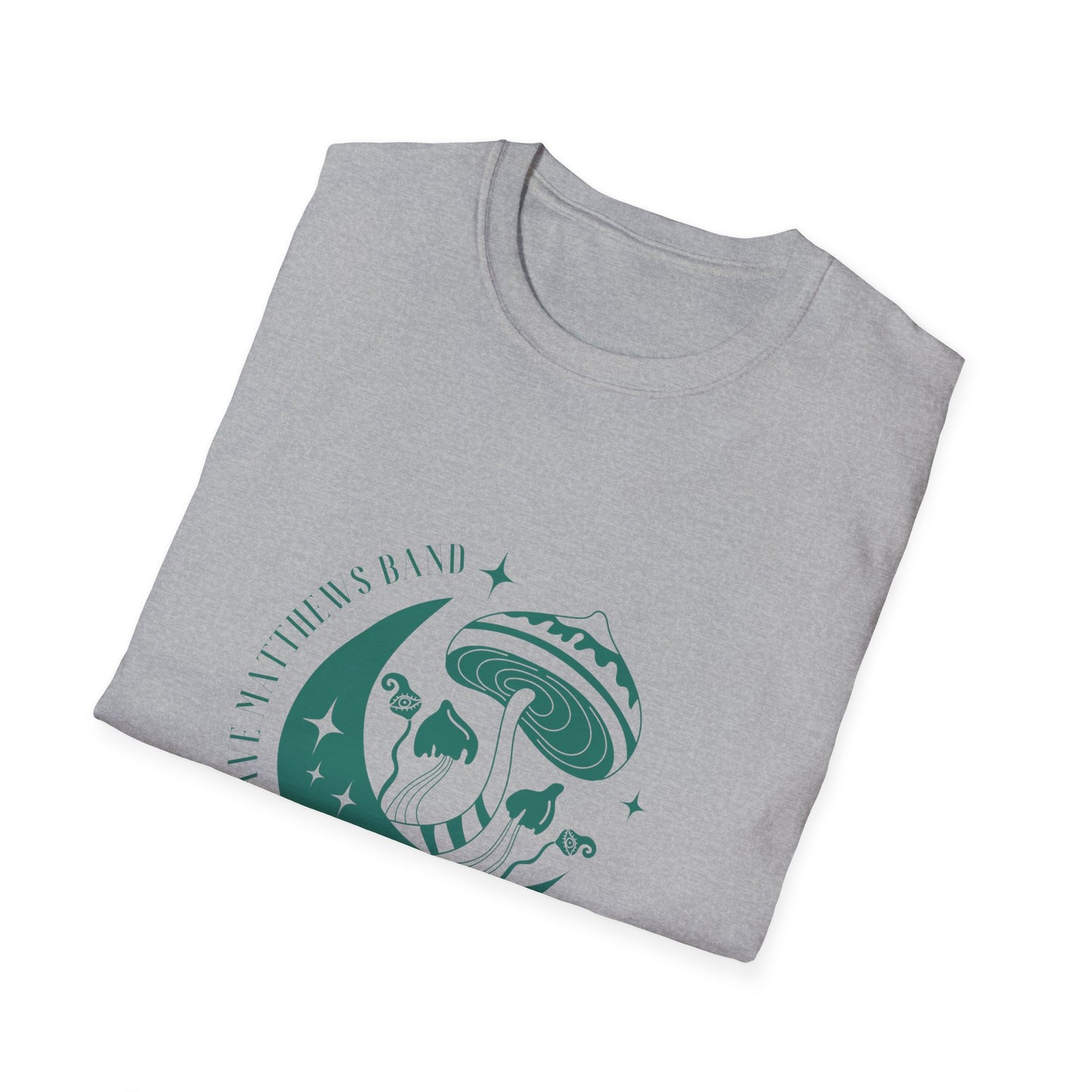 DMB Crescent Moon & Mushroom Unisex Jersey Short Sleeve Tee