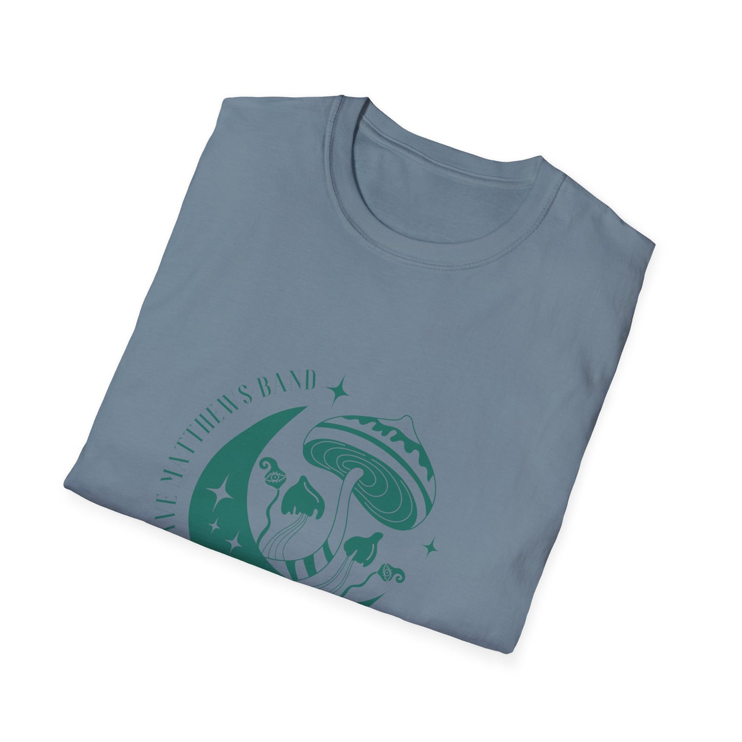 DMB Crescent Moon & Mushroom Unisex Jersey Short Sleeve Tee