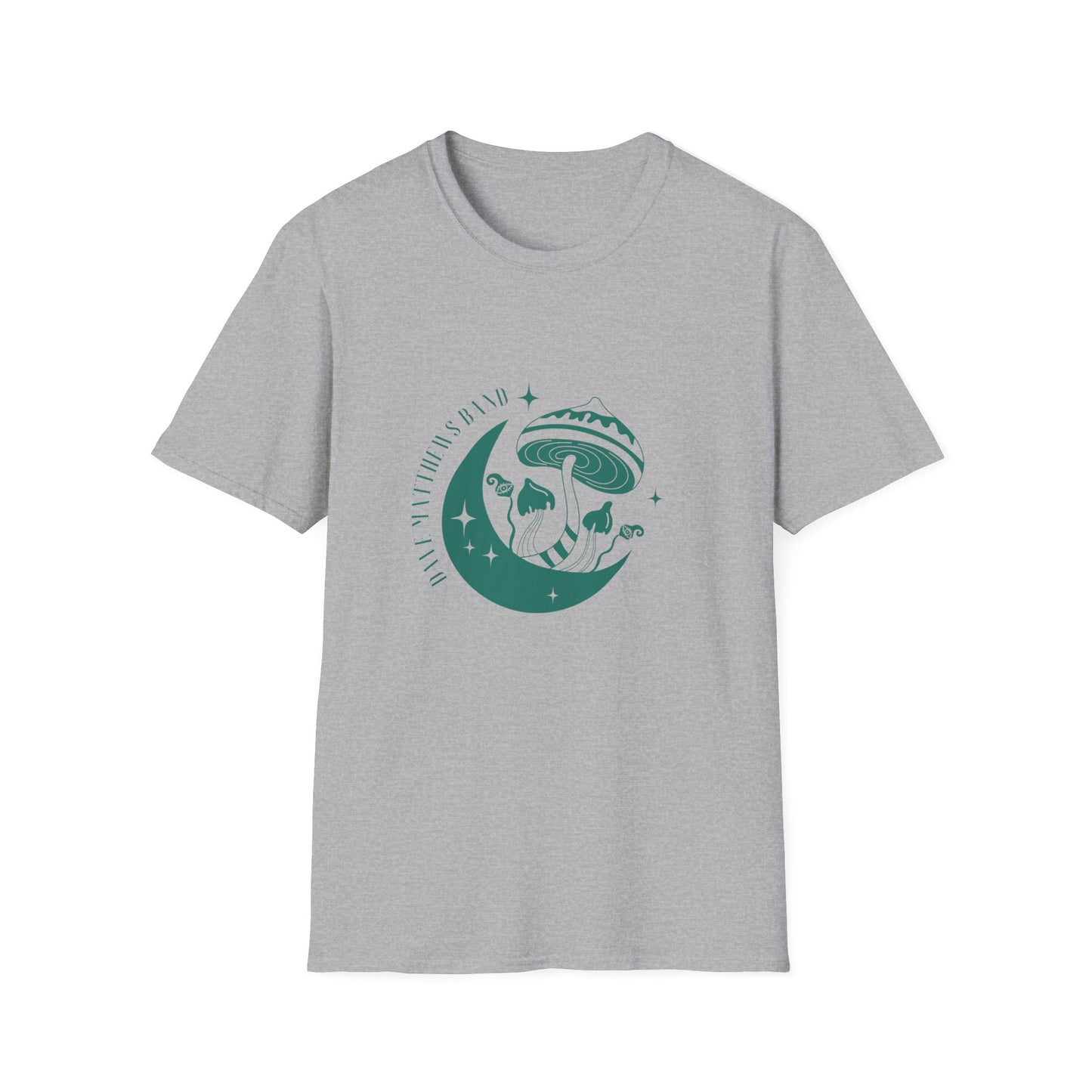 DMB Crescent Moon & Mushroom Unisex Jersey Short Sleeve Tee