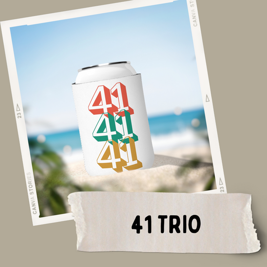 Dave Matthews Band #41 Can Koozie | DMB Can Cooler | DMB Gift | Dave Matthews Coolie | Tailgating Gear | #41