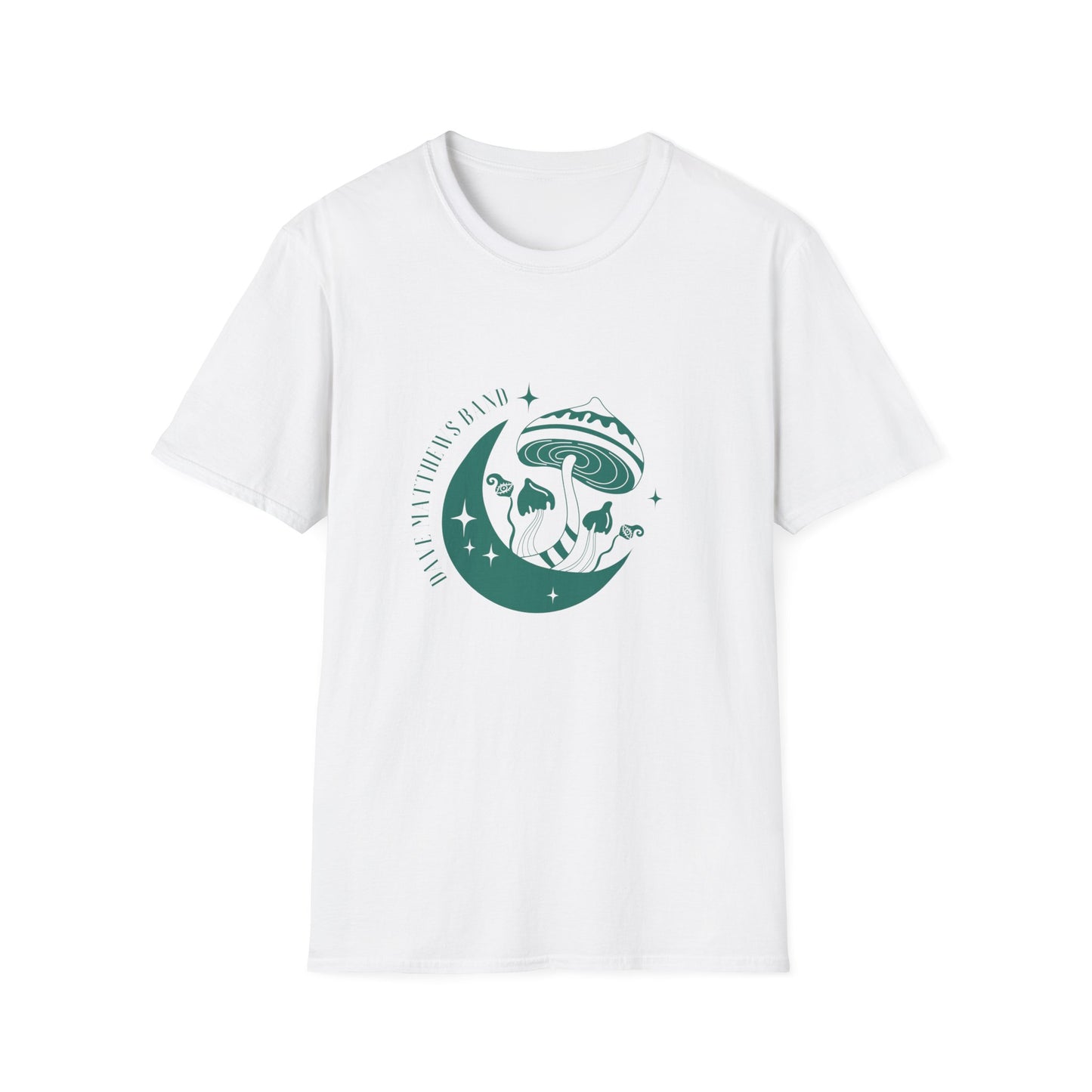 DMB Crescent Moon & Mushroom Unisex Jersey Short Sleeve Tee